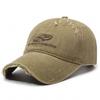 Sombrero Gorra con Visera para Hombre Calle Denim Desgastado para Mujer Estilo Coreano Pareja Trendy Marca Letra Bordada Gorra de Béisbol