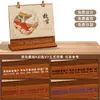 2027 Año de la Oveja Portaplumas Calendario Personalizado Simple Creativo Publicidad Corporativa Estampado en Caliente Impresión de Logo Adorno Calendario Caja de Regalo