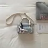 Bolso de Lunares con Lazo para Mujer, Alto Valor Estético, Nuevo Modelo Primavera 2026, Bolso Cruzado, Bolso de Mano Tipo Bowling, Bolso de Concha