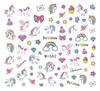 Desenho Animado Nova Marca d'Água Adesivos de Nail Art Infantil E-commerce Transfronteiriço Japonês e Coreano Marca d'Água Desenho Animado Adesivos de Nail Art Infantil