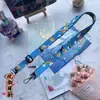 Estilo Étnico Patrón Tótem Retro Cadena Colgante para Hombro Cruzado Longitud Ajustable Cadena para Colgar en la Espalda Poliéster Correa para Teléfono Móvil