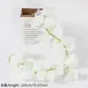 Vinha de Flor de Cerejeira Decoração de Teto Interno Flor de Vinha Flores Artificiais de Plástico para Decoração de Casamento Cobertura de Tubo de Ar Condicionado