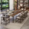 Novo conjunto de mesa de chá e cadeiras em estilo chinês de nogueira, apresentando estética da Dinastia Song, adequado para salas de estar e casas, com uma mesa de chá de madeira maciça de alta qualidade e uma cama Luo Han