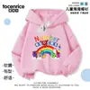 Bloques Numéricos de Comercio Exterior Bloques de Construcción Digitales Ropa Niños Sudaderas con Capucha de Algodón para Niños y Niñas Tendencia de Ropa de Otoño