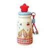 Taza Termo Grande Dopink Estilo Lindo de Estrella con Popote Acero Inoxidable 304 Regalo para Pareja Estudiante Vaso de Agua