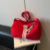 2026 Nova Moda Cor Color Block Tecido Oxford Casual Simples Grande Capacidade Ombro Transversal Bolsa de Viagem Leve para o Trabalho