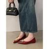 Zapatos Planos de Punta Aguda para Mujer 2025 Nuevos Zapatos de Verano sin Cordones Zapatos de Tacón Bajo Escotados Boca Baja Zapatos de Mujer Zapatos Planos