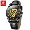 Nuevo Reloj Marca Oli Shi Alto Sentido productos genuinos Reloj de Cuarzo Reloj Dragón Regalo Reloj para Hombre Hombres
