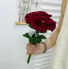 Limpia pipas Terminado Flor de Rosa Gigante Extra Grande Tamaño Pequeño Con Empaque Ramo de Tallo Único Aniversario Regalo para Recién Casados