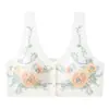 Sutiã feminino com fecho frontal para mães, com suporte push-up, sustentação lateral dos seios, anti-queda, sem aro, fino, plus size, estilo top