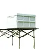 Mesa Plegable y Juego de Sillas para Exteriores Mesa Tipo Rollo de Huevo Asiento Portátil para Acampar Puesto de Camping Mesa Plegable para Pesca Al Por Mayor