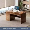 Mesa de Computador Moderna para Uso Doméstico com Fechadura, Mesa de Escritório para Computadores de Mesa, Mesa Simples para Chefe, Mesa para Funcionários de Escritório, Mesa de Estudante