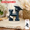Decoración de Figura Acrílica Transfronteriza, Soporte de Exhibición para Manualidades para la Temporada de Graduación 2026, Regalo para Compañeros de Clase, Maestros, Amigos, Diseño Plano 2D