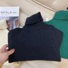 [Em estoque] Roupas de outono e inverno para meninos e meninas suéter de gola alta roupas infantis suéter de inverno espesso bebê estilo coreano blusa de baixo