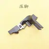 Placa de Aguja para Máquina de Coser Overlock Doméstica Feiren Gn1-1, Máquina de Coser Overlock de Tres Hilos Estilo Antiguo Accesorios para Máquina Overlock Prensatelas Dientes Aguja Curva