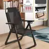Silla Plegable Puede Sentarse Puede Acostarse Dormitorio Estudiantil Descanso para Comer Silla Sofá Dormitorio Hogar Persona Perezosa Respaldo Cómodo Silla de Oficina