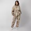 Traje Casual para Pareja con Estampado Digital 3D Europeo y Americano Transfronterizo Otoño e Invierno 2024