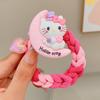 Internet Celebrant Cartoon Kulomi Headband Faixa de cabelo infantil Faixa de borracha tecida para meninas Gravata Bola Cabeça para meninas Acessórios para a cabeça