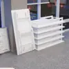 Conjunto de Mesa e Cadeiras para Treinamento Institucional, Simples e Minimalista, Mesas e Cadeiras Duplas para Estudantes, Mesa Longa para Conferência