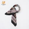 Bufanda Cuadrada Nueva de Satén Mate Estampado de Seda Sintética 2022 para Mujer, Bufanda Cuadrada Elástica con Estampado Paisley, En Stock del Fabricante