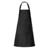 Delantal Simple Color Sólido Estampado Logo Fábrica Venta al por Mayor Catering Cocina Ropa de Trabajo Hermética Suciedad para Hombres y Mujeres