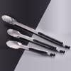 Pinza de acero inoxidable para alimentos, pinza para barbacoa, pinza para bistec, pinza para pan, pinza para comida de bufé, pinza para cocina, restaurante, hotel
