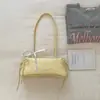 Bolso de hombro de lunares de alta costura estilo coreano, bolso versátil para el día a día, bolso de moda para la axila elegante y lindo estilo coreano