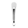 Suministros del Fabricante Cepillo de Silicona para Mascarillas, Cepillo de Cerdas Suaves, Cepillo para Mascarillas, Cepillo para Mascarillas de Doble Cara con Cuchara, Herramienta de Cepillo para Mascarillas de Barro para Spa
