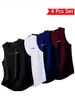 Camiseta deportiva sin mangas de talla europea para hombre, color azul marino, transpirable, para baloncesto, chaleco deportivo sin mangas de verano, nuevo