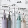 Dm-943 Bolígrafo de Gel de Acción de Clic Moderno Minimalista de Alto Valor con Estuche que No Amarillea, Bolígrafo Negro Secado Rápido para Exámenes