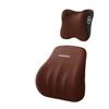 Reposacabezas de coche reposacabezas de coche soporte lumbar para asiento de coche almohada de coche rojo neto almohada para el cuello para conducir para propietario de coche de alta gama