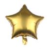 Nuevo globo metálico de estrella de cinco puntas de 18 pulgadas, globo de película de aluminio esmerilado, globo decorativo para fiesta de boda