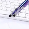 Atacado de fábrica metal cristal tela sensível ao toque caneta esferográfica reunião de negócios publicidade escritório presente comemorativo caneta impressão de logotipo