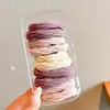 Gomas para el Cabello de Niñas que No Dañan el Cabello, Bandas Elásticas Altas para Recoger el Cabello, Bandas de Goma Duraderas de Alta Elasticidad para Niñas, Accesorios para el Cabello de Niñas Pequeñas