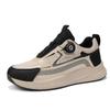 Sapatos Masculinos Todas as Estações Novo Exterior Fivela Giratória Sapatos Casuais Moda Masculina Sapatos Esportivos Tendência Caminhada Viagem Sapatos de Caminhada