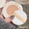 Oso Gege Doble Capa Polvo Cushion de Aire Hidratante Iluminador Natural Maquillaje Corrector Polvo Suelto Cushion de Aire para Mujer Belleza Transfronteriza Maquillaje