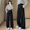 Calça de maternidade, estilos de primavera e outono, calça pantalona para uso ao ar livre, cintura baixa, confortável e macia, nova coleção outono/inverno 2026, casual, espessa, calça reta