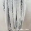 Accesorios de Puño, Forro de Tapeta, Banda para Sombrero, Peluche Navideño de Piel Sintética de Visón al por Mayor en Stock para Traje Hanfu Tang