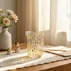 Portavelas de Cerámica Hechos a Mano con Puntos de Colores y Logo Personalizado de Fábrica, Vasos Creativos de Cera para Aromaterapia, Vasos de Aromaterapia para Casas de Huéspedes y Hoteles