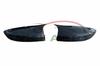 Adecuado para 20 famosos 5 MG5 modificado cuerno espejo retrovisor cubierta decoración ABS espejo retrovisor tira brillante parche