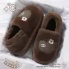 Lindas Pantuflas de Algodón de Manzana Invierno 2026 Nuevas para Interiores Hogar Suela Suave Felpa Pareja Piel Pantuflas Hombre