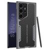 Adecuado para Funda de Teléfono Móvil Original Samsung S25Ultra Amazon Pintura Metálica Armadura Cuero Liso S25U Anti-Caídas Cubierta Protectora