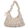 Cahmlo Diseño Nicho Bolso de Axila para Mujer Ropa de Trabajo Personalizada Bolso Nube Plisado Gran Capacidad Bolso Bandolera