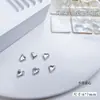 Venta al por mayor de joyas para uñas, transparentes, grandes diamantes con punta inferior, Super Flash, hacha torcida, gotas de agua, mariposa cuadrada gorda, accesorios para uñas de diamante blanco