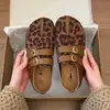 Zapatos Birkenstock Estilo Coreano para Mujer 2026 Otoño Nuevos Zapatos Mary Jane Punta Redonda Correa de Doble Hebilla Zapatos Individuales Juveniles Versátiles Casuales