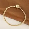 Yao Quan Europa y Estados Unidos nuevo brazalete de amor popular cadena de brazalete de hueso de serpiente de personalidad chapado en oro ventas directas de fábrica