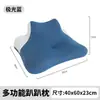 Almohada de espuma viscoelástica de rebote lento transfronteriza para dormir de lado, con funda extraíble y lavable, soporte multifuncional para el cuello, adecuado para recostarse, acostarse y usar teléfonos móviles