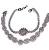Pulsera Bright Group con gema incrustada chapada en oro de 18 quilates 5 quilates Diamante completo Diamante cuadrado de forma especial Diamante cuadrado gordo Circonita Pulsera ajustable