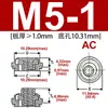 Porcas de Pressão Selecionadas Cuidadosamente As/Ac-M3M4M5M6, Porcas Flutuantes de Pressão Ajustáveis de Aço Inoxidável Imperial Galvanizado a Ferro