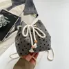 2026 Nuevo Bolso Cubo de Pana con Estrellas Bolso Cruzado para Mujer, Bolso de Hombro con Estampado de Pana Vintage, Bolso de Mujer Fresco y Sencillo